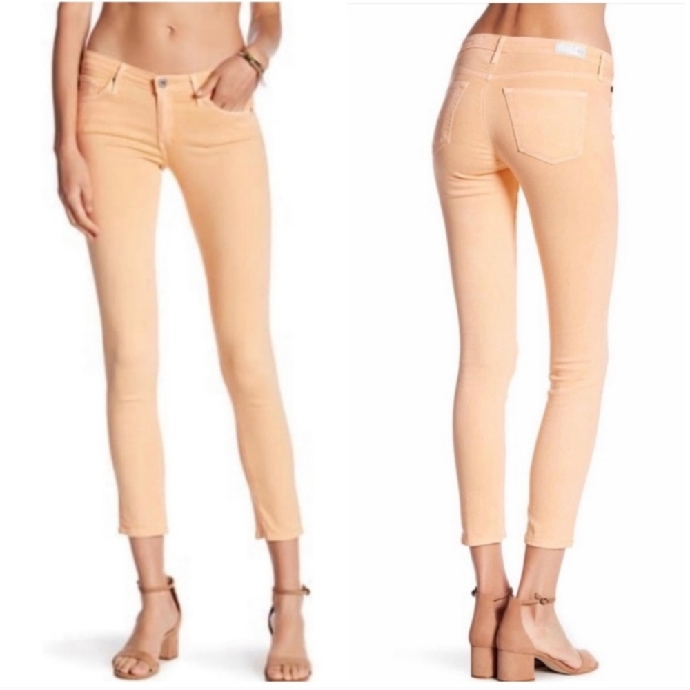 Ag Adriano Goldschmied Super Skinny Ankle Legging in Peach - 26